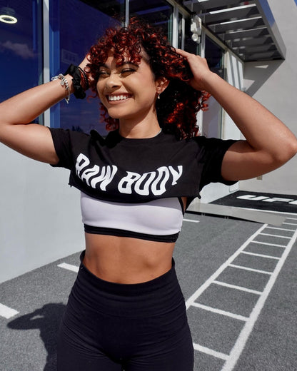 RAWBODY CROP TOP TEE