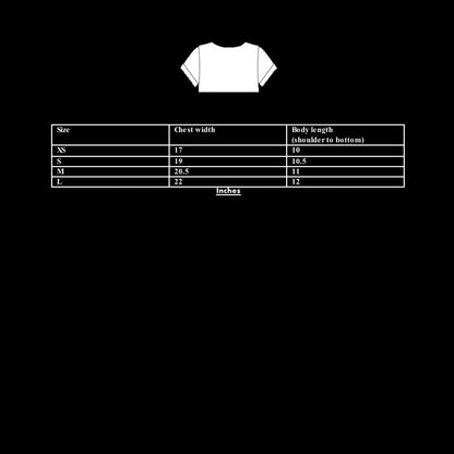 RAWBODY CROP TOP TEE