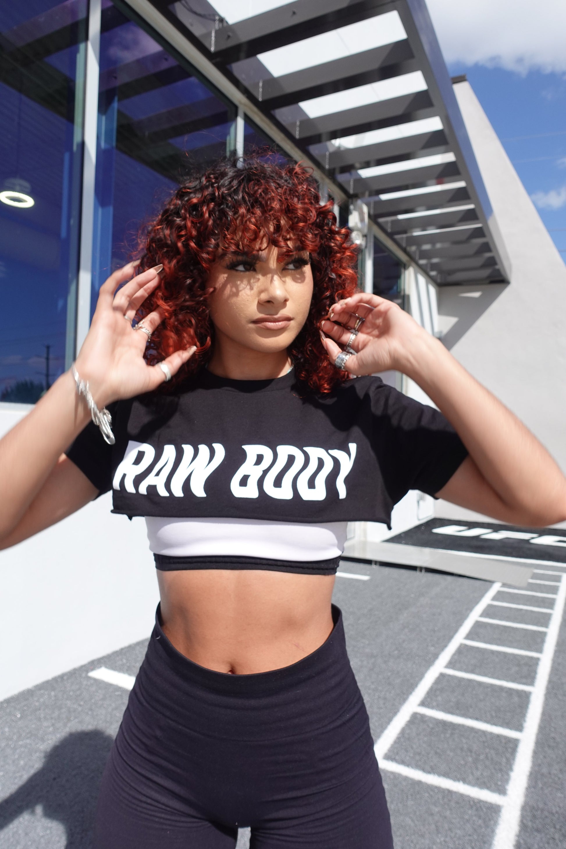 RAWBODY CROP TOP TEE - Raw Body